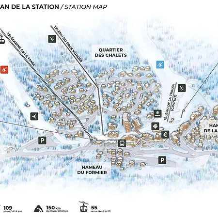 Renove Skis Aux Pieds, Parking Inclus Куршевель